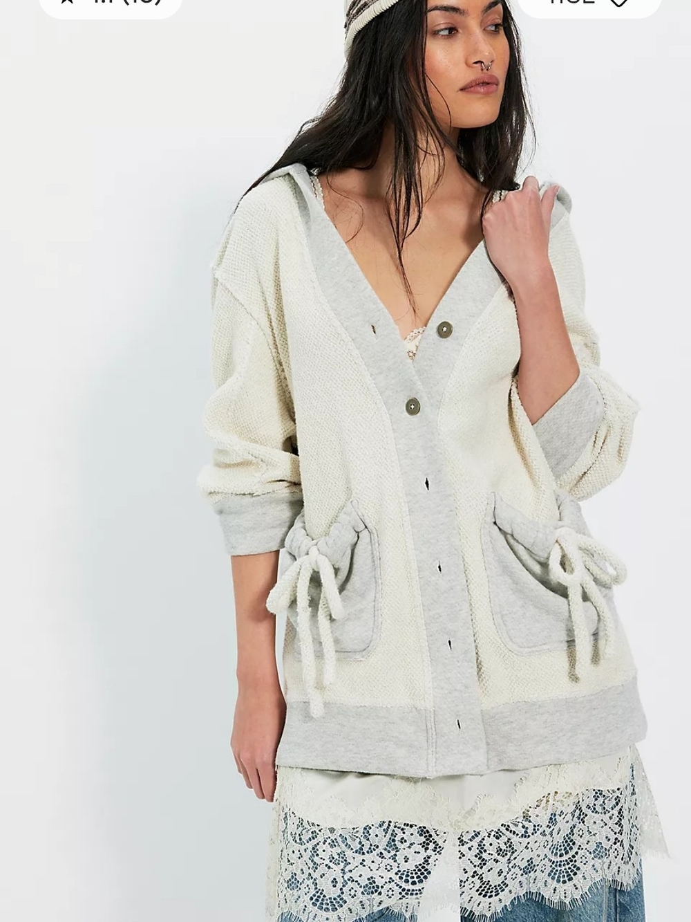 Free People Malibu Cardi